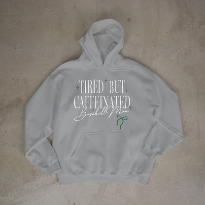 Tired But Caffeinated Baseball Mom