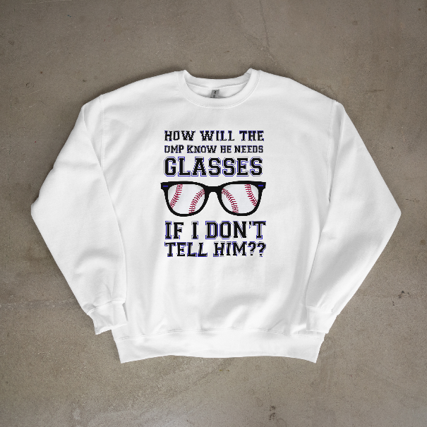 Blue Needs Glasses