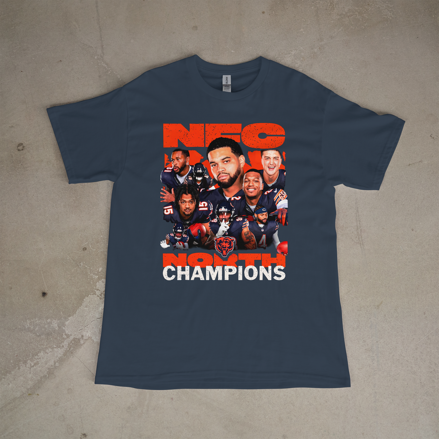 Bears NFC North 25 Champs