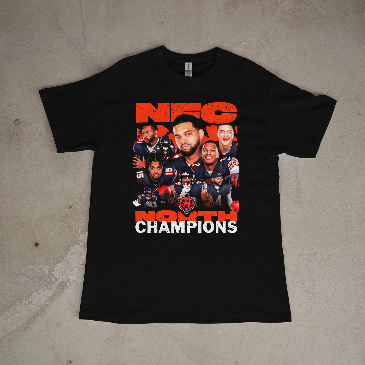 Bears NFC North 25 Champs