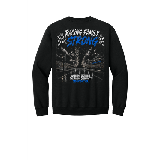 Coles County Dragway Fundraiser CREWNECK