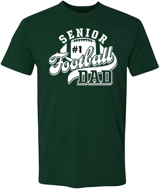 Football Senior Dad Shirt