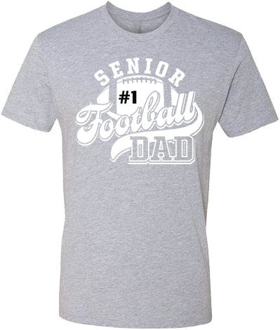 Football Senior Dad Shirt