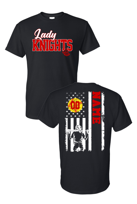 Knights Softball Flag