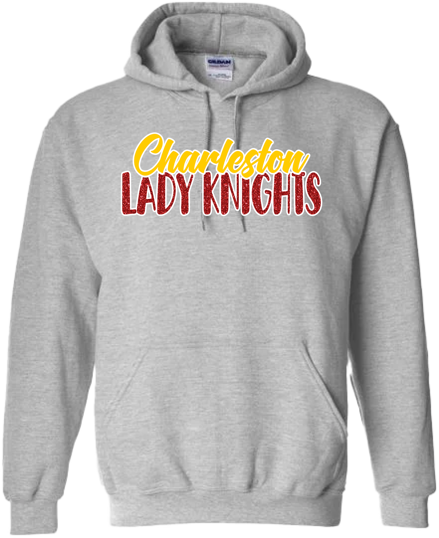 Glitter Knights Crewneck Hoodie