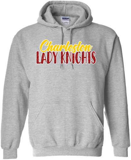 Glitter Knights Crewneck Hoodie