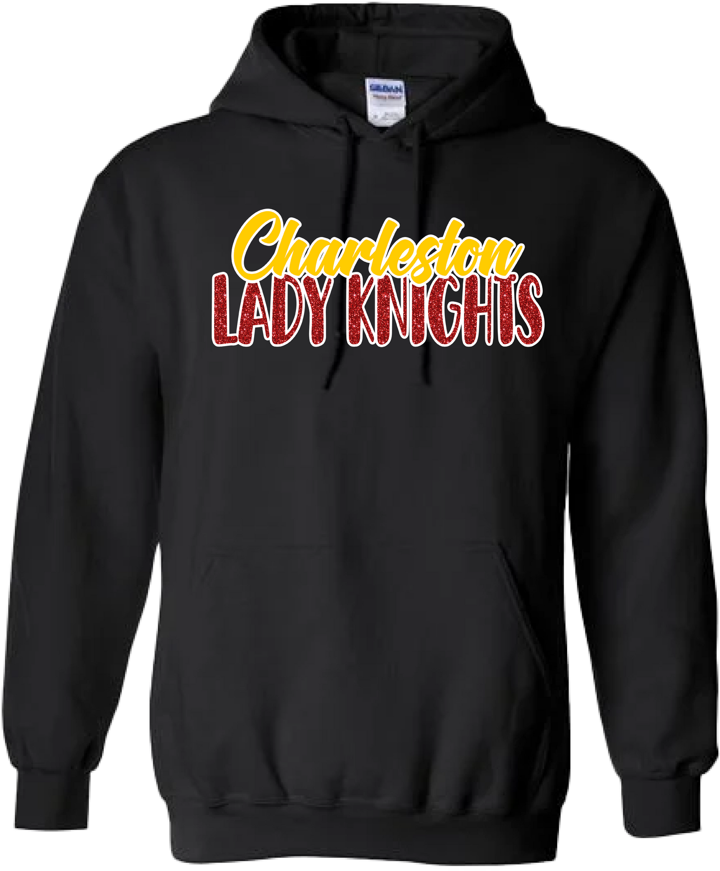 Glitter Knights Crewneck Hoodie