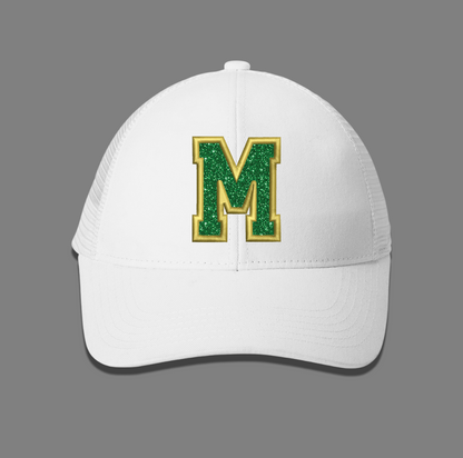 Glitter M Hat Greenwave
