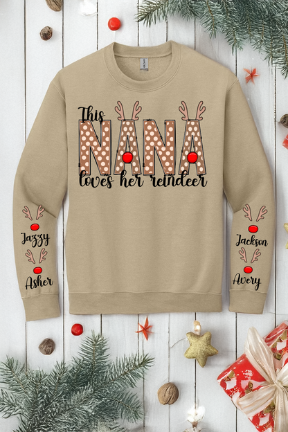 Reindeer Crewneck